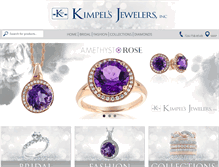 Tablet Screenshot of kimpelsjewelers.com